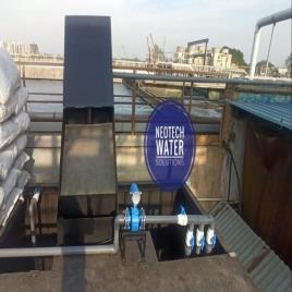 Mechanical Bar Screen, 100 KLD Capacity