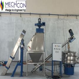 Mechcon Bag Dumping Station BDS-25-50, 2 Ton/hr