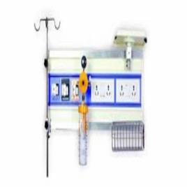 Vertical Hospital Gas Bed Head Panel, 1500mm