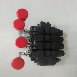 Medium Pressure SS304 4-Handle Hydraulic Valve