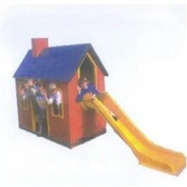 Play House With Slide Equipment