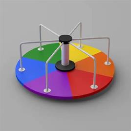 Children's Fun Play Merry Go Round