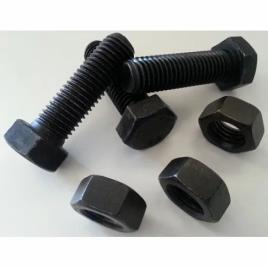 Metal Hex Bolt and Nut Set