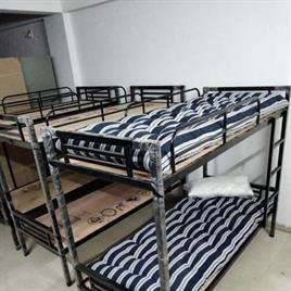 Steel Double Tier Bunk Bed
