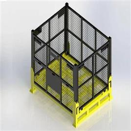 Steel Cage Bin Storage Units