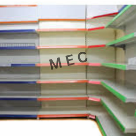 Supermarket Metal Shelving Unit