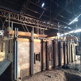 Gas Metal Hot Air Combustion Line, 125 Ton Capacity