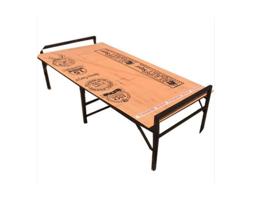 Metal Plywood Folding Bed 3x6