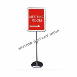 Metal Advertisement Poster Stand