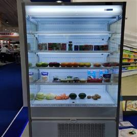 Metal Single Door Open Deck Cooler