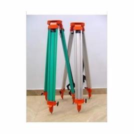 Industrial Metal Tripod Stand - Silver Aluminum