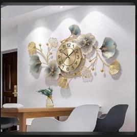 Metal Wall Clock Art Piece