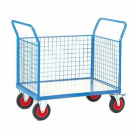 Mild Steel Cage Trolley, 50-100 Kg Capacity