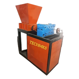 Double Shaft Light Metal E-Waste Shredder Machine