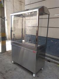 Metallic Stainless Steel Tikka Display Counter