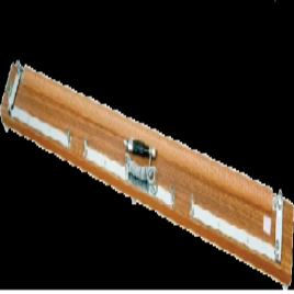 Wooden Meter Bridge with Pencil Jockey