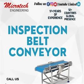 Pharma Inspection Belt Conveyor