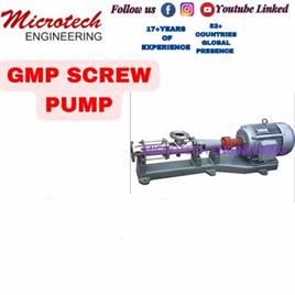Microtech GMP Stainless Steel Screw Pump ME-SP
