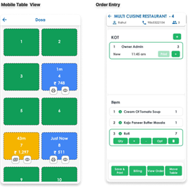 Microtech Restaurant Billing Application