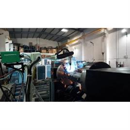 Industrial Mig Welding Robot Cell