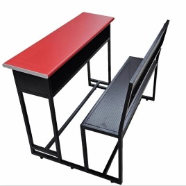 Mild Steel 2 Seater School Desk