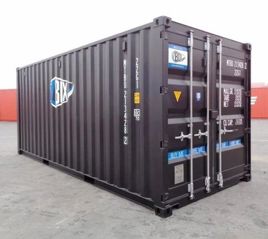 Mild Steel 20ft Pre-owned Shipping Container