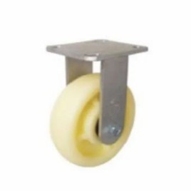 Mild Steel Rigid Caster Wheel, 4x1.5 Inch
