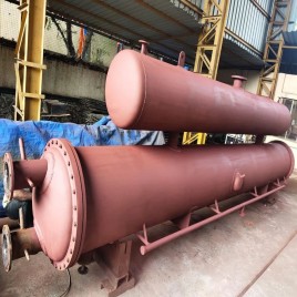 Mild Steel Ammonia Chiller, 900 Tonnes Refrigeration