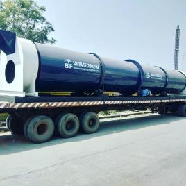 Automatic Mild Steel DDGS Dryer - 35 Ton/Hour Capacity