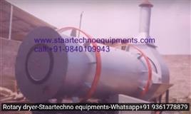 Mild Steel Rotary Sand Dryer Machine