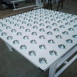 Mild Steel Ball Transfer Conveyor, 50-100 kg/ft Capacity