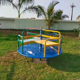 Mild Steel Indoor Playground Revolving Equipment