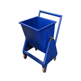 Blue Mild Steel Scrap Conveyor Machine