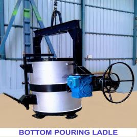 Mild Steel Bottom Pouring Ladle