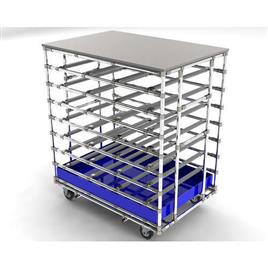 Mild Steel Industrial Cage Cart