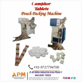 Mild Steel Camphor Tablets Packaging Machine