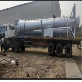 Mild Steel Industrial Chimney, 12m