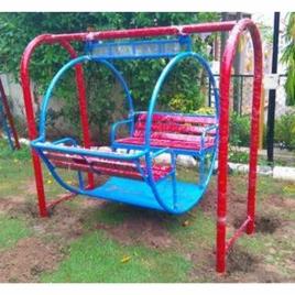 Round Steel Playground Swing