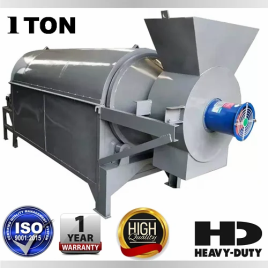 Rotary Drum Dryer Machine (4 Ton/Day)