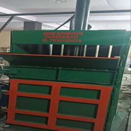 Mild Steel Cotton Press Machine, Automatic