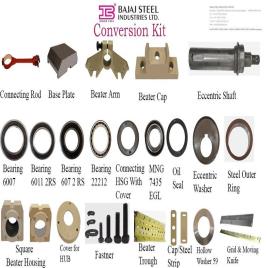 Industrial Mild Steel Cotton Ginning Spares