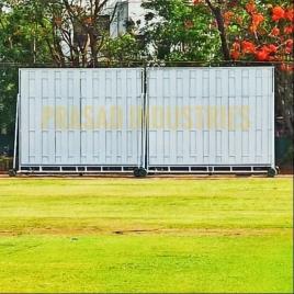 Large Mild Steel Sight Screen