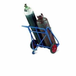 Mild Steel Dual Gas Cylinder Cart