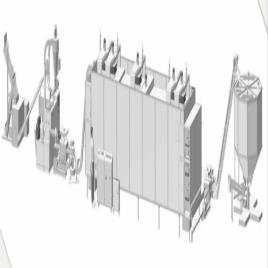 Mild Steel Double Sprocket Conveyor Dryer