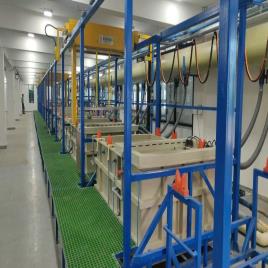 Mild Steel Industrial Electroplating Plant