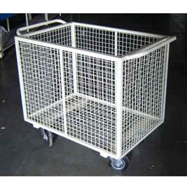 Mild Steel Fabric Storage Trolley Industrial