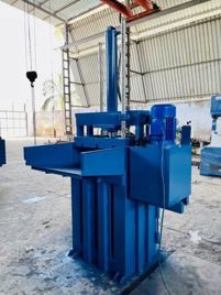Mild Steel 3 HP Waste Baling Press, 15 Ton Capacity