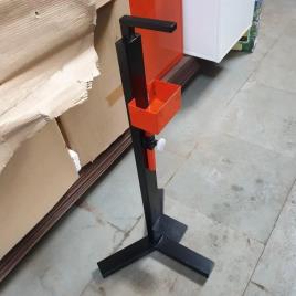 Mild Steel Foot Operated Sanitiser Machine