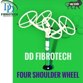 Mild Steel Outdoor Four Wheel Shoulder Builder