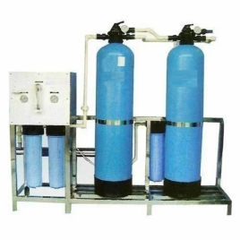 Mild Steel Automatic Water Softening Plant